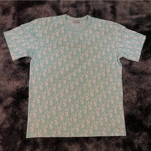 Dior Oblique Mint Green Tshirt